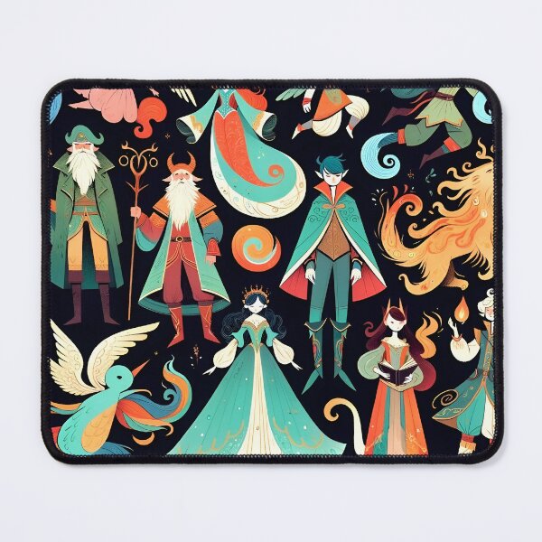 Item preview, "Enchanted Folklore: Whimsical Tales from Hidden Myths" designed and sold by APARTAI EU.