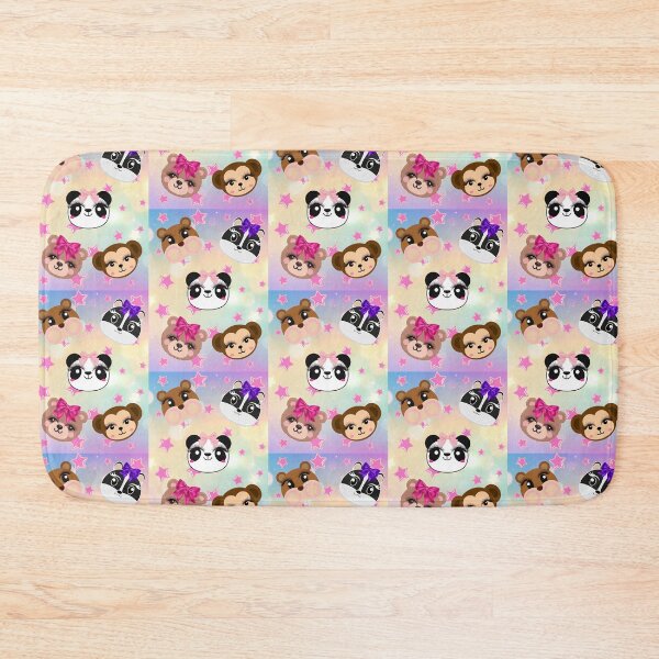Item preview, Pastel Dreams: Cartoon Animals under Rainbow Skies" designed and sold by DarlingsTees.