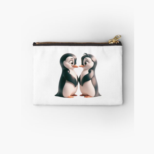 Item preview, Loving Penguins - Polar Valentine's Day Illustration designed and sold by Veteme.
