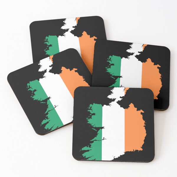 Item preview, Flag Map of Ireland designed and sold by feether-store.