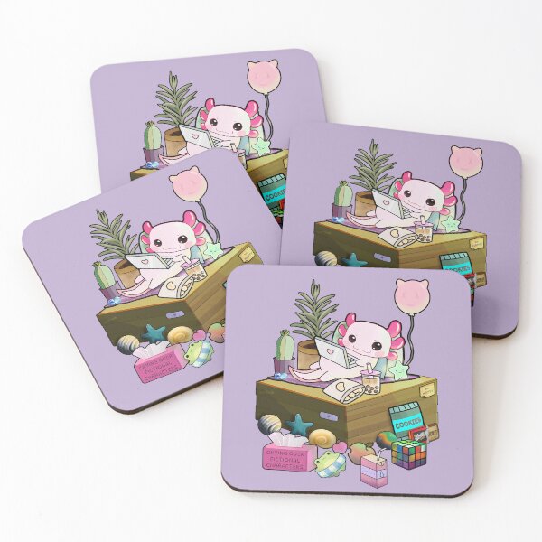 Item preview, Foodie Axolotl another movie night designed and sold by lazarosdesign.
