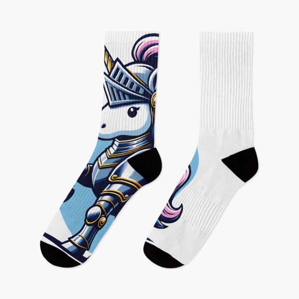 Item preview, Unicorn Knight Ready for Battle designed and sold by ThoriumInk.