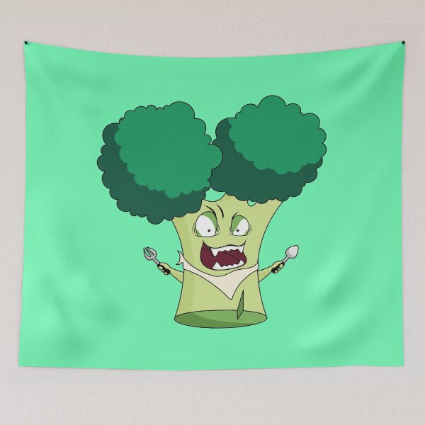 Item preview, Hungry broccoli designed and sold by DmitriM.