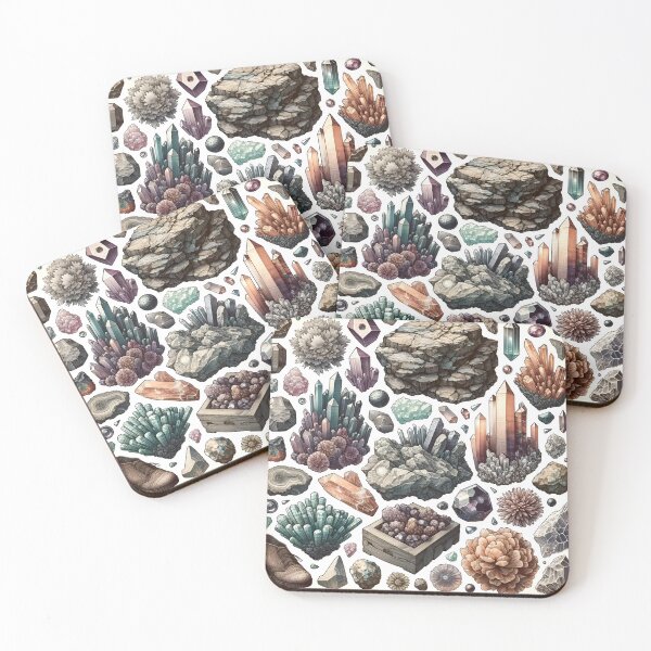 Item preview, "Geological Gems: A Journey Through Rocks and Minerals" designed and sold by APARTAI EU.