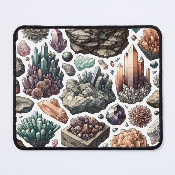 Item preview, "Geological Gems: A Journey Through Rocks and Minerals" designed and sold by APARTAI EU.