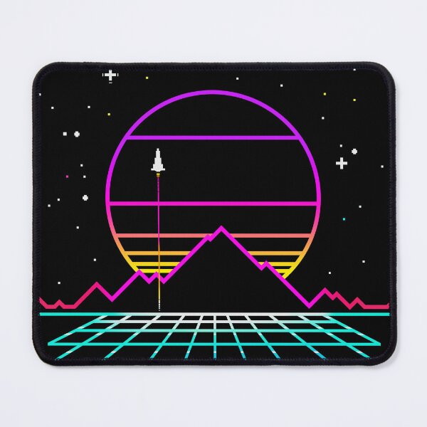 Item preview, Nostalgic Dreams of a Neon Video Game Sunset designed and sold by forge22.