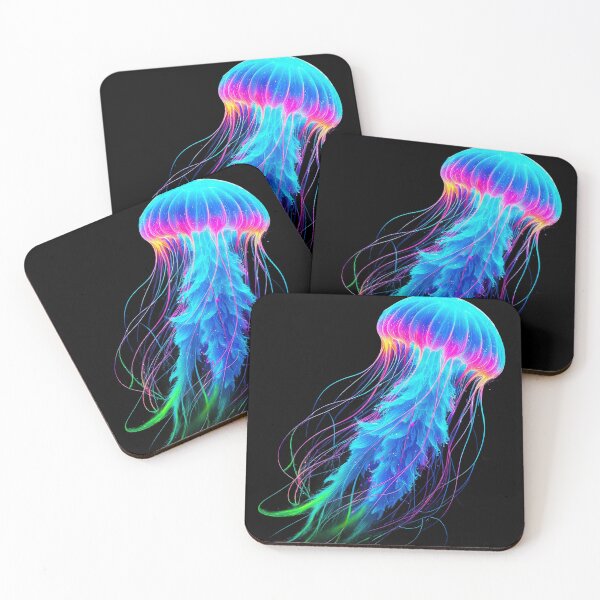 Item preview, Radiant Sunset Jellyfish Design designed and sold by SandbarTees.