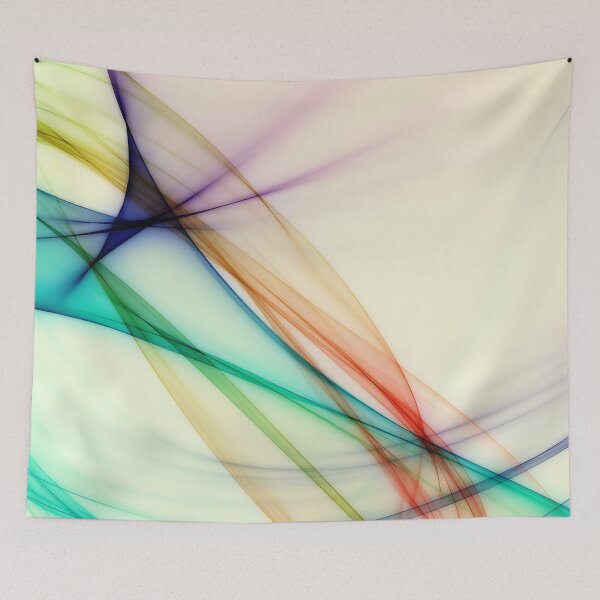 Item preview, Abstract Mat Light Waves designed and sold by stylebytara.