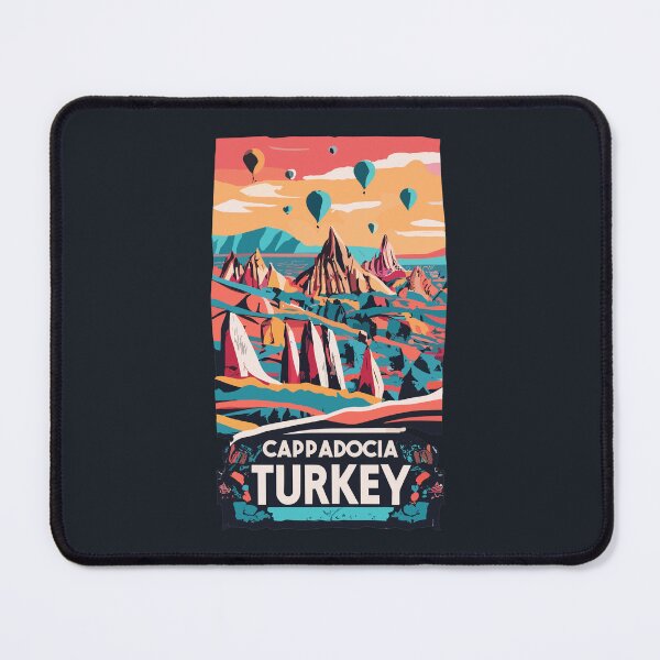 Item preview, A Vintage Travel Art of Cappadocia - Turkey designed and sold by GoodOldVintage.