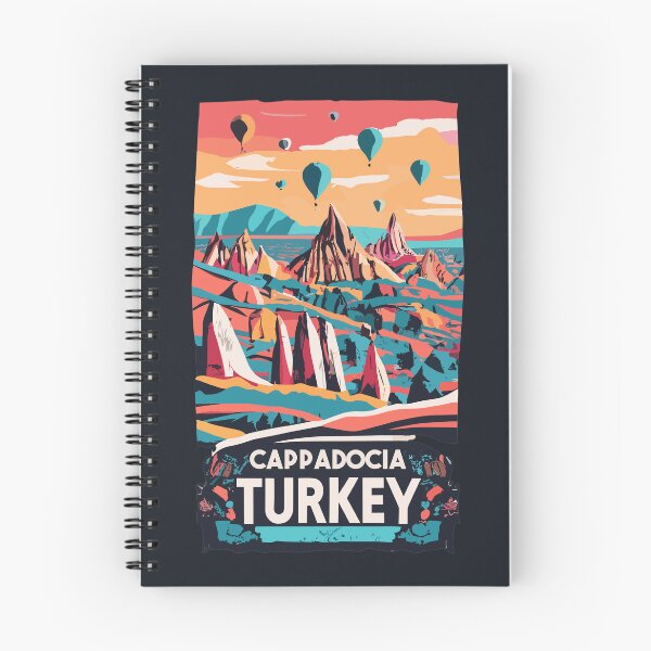 Item preview, A Vintage Travel Art of Cappadocia - Turkey designed and sold by GoodOldVintage.