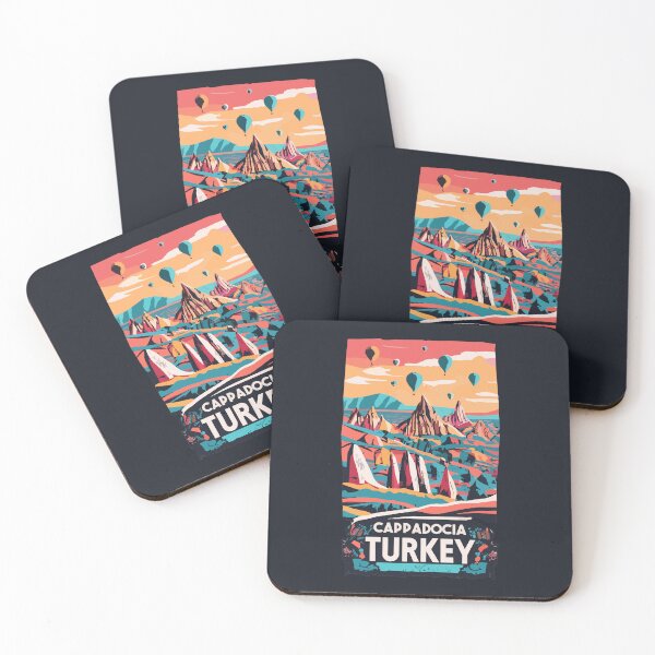 Item preview, A Vintage Travel Art of Cappadocia - Turkey designed and sold by GoodOldVintage.
