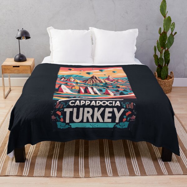 Item preview, A Vintage Travel Art of Cappadocia - Turkey designed and sold by GoodOldVintage.