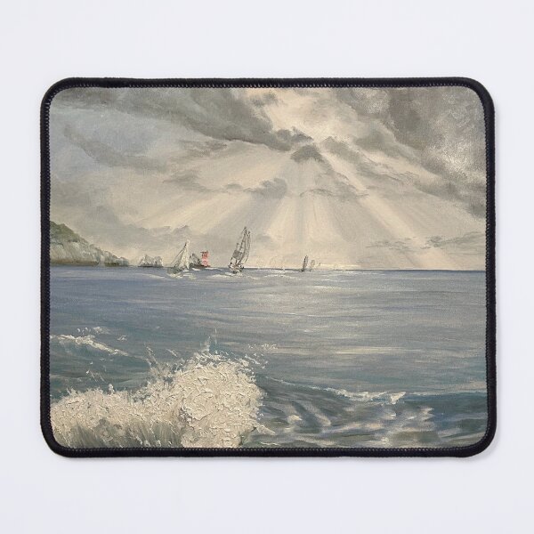 Item preview, Solent Sailing Seascape oilpainting, designed and sold by Sarah Ellison.