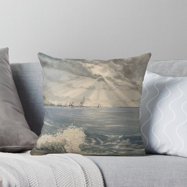 Item preview, Solent Sailing Seascape oilpainting, designed and sold by Sarah Ellison.