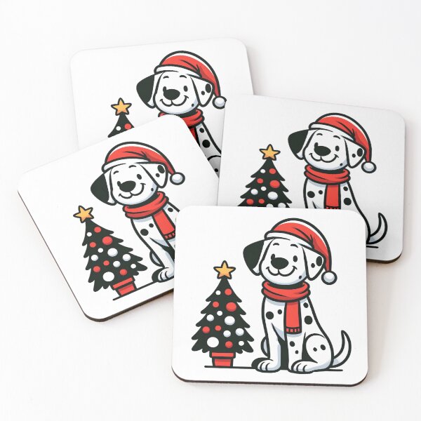 Item preview, Dalmatian's Yuletide Glee: Beside the Christmas Tree designed and sold by EpicPaws.