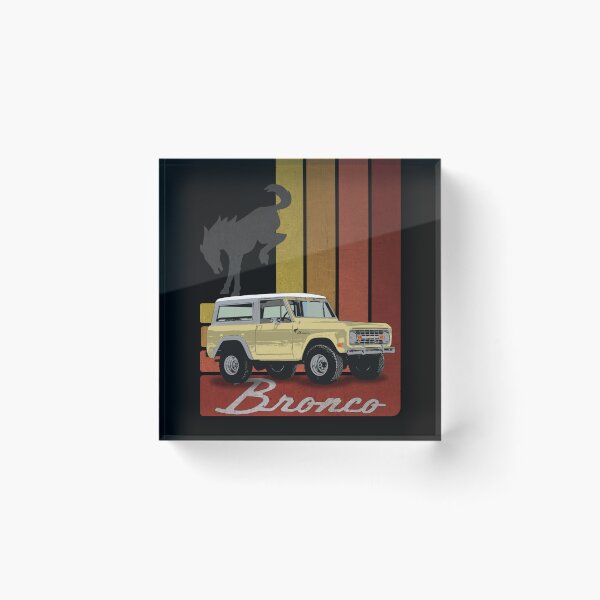 Item preview, Ford Bronco - Retro Beige designed and sold by Groenendijk.