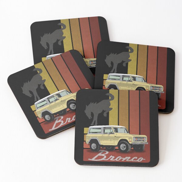 Item preview, Ford Bronco - Retro Beige designed and sold by Groenendijk.