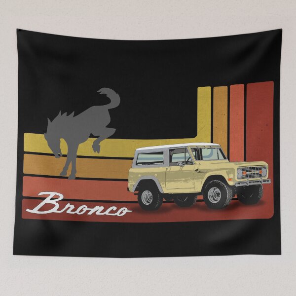 Item preview, Ford Bronco - Retro Beige designed and sold by Groenendijk.