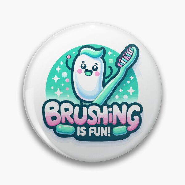 Item preview, Joyful Brushing Buddy - Cheerful Toothbrush designed and sold by ShopiDentistry.