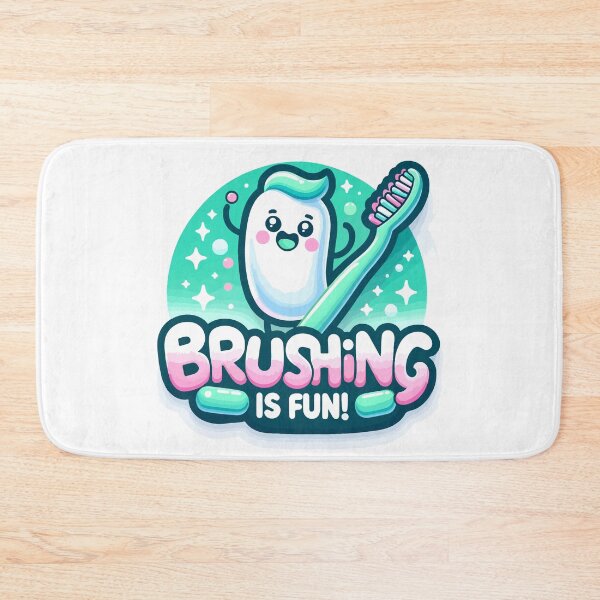 Item preview, Joyful Brushing Buddy - Cheerful Toothbrush designed and sold by ShopiDentistry.