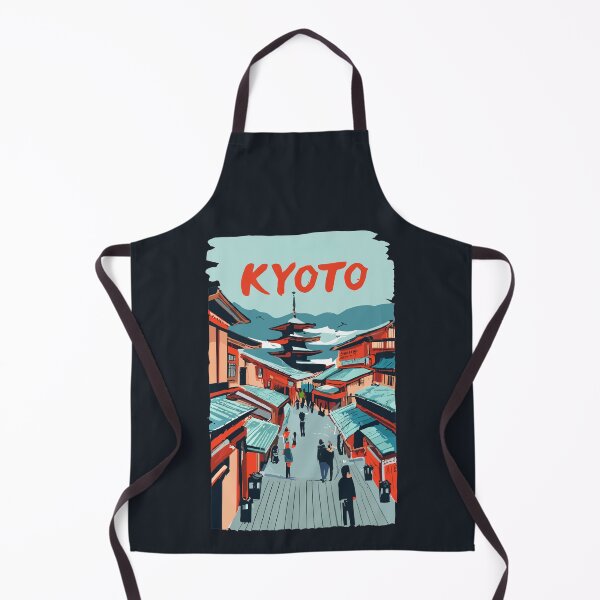 Item preview, A Vintage Travel Art of Kyoto - Japan designed and sold by GoodOldVintage.