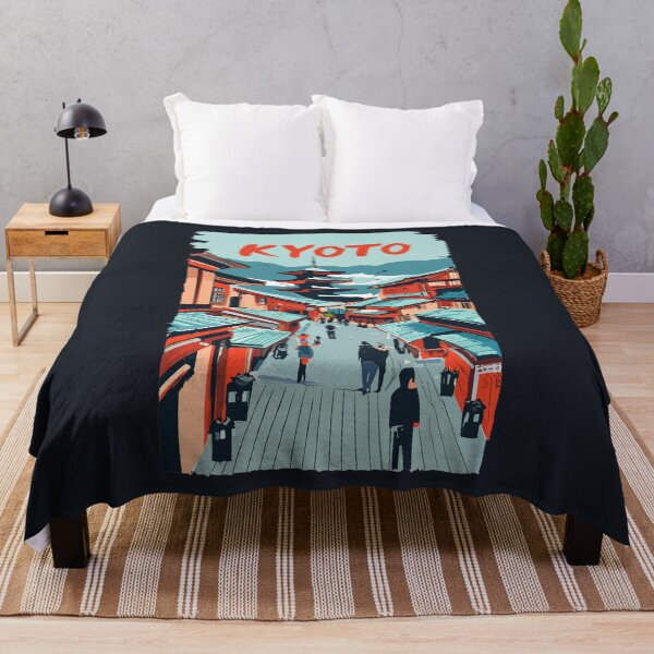 Item preview, A Vintage Travel Art of Kyoto - Japan  designed and sold by GoodOldVintage.
