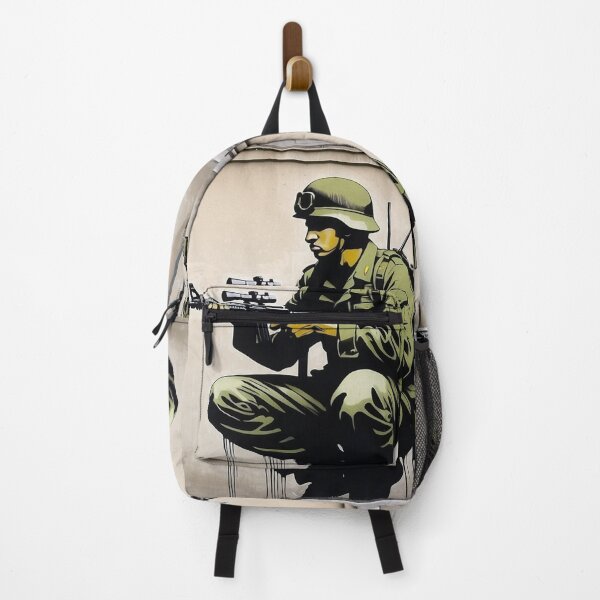 Item preview, Banksy's Street Art Revolution solider army peace designed and sold by martin max.