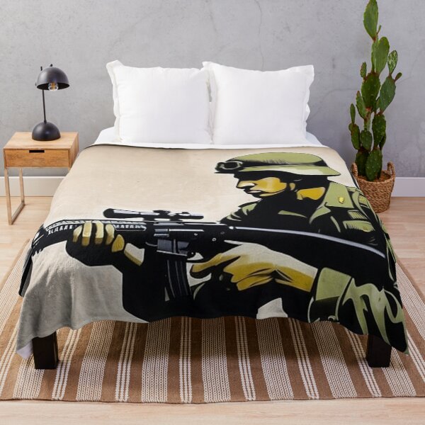 Item preview, Banksy's Street Art Revolution solider army peace designed and sold by martin max.