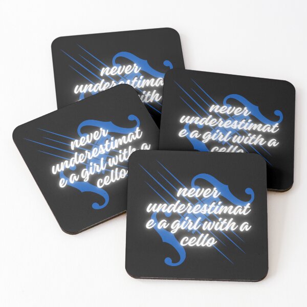 Artikelvorschau, Unterschätze niemals ein Mädchen mit einem Cello entworfen und verkauft von myshop102.