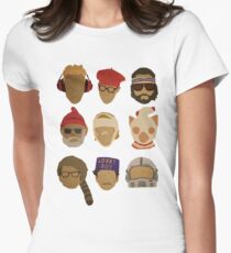 Wes Anderson's Hats Women's Fitted T-Shirt