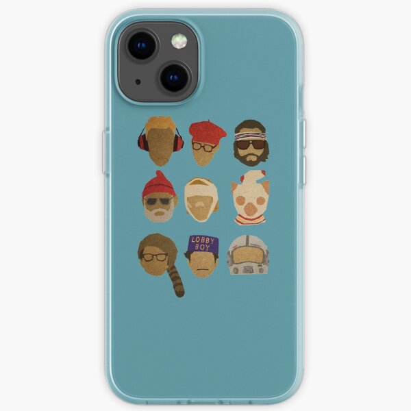 Wes Anderson's Hats iPhone Soft Case