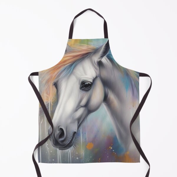 Item preview, Beautiful Horse with Flowing, Multi-Coloured Mane designed and sold by Wolfheartart.