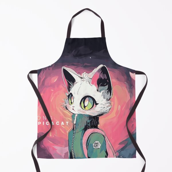 Item preview, kitsch pink cat designed and sold by picassong.