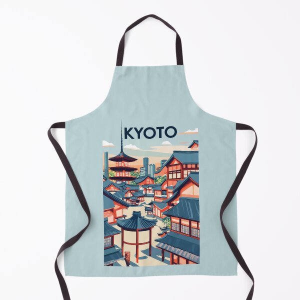 Item preview, A Vintage Travel Art of Kyoto - Japan designed and sold by GoodOldVintage.