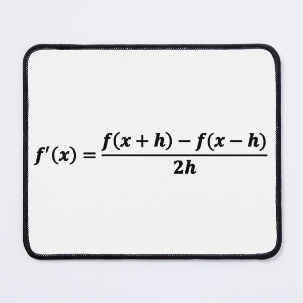 Item preview, finite difference approximation -central difference- derivative calculation methods designed and sold by NoetherSym.