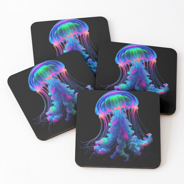 Item preview, Splendid Neon Jellyfish Standard Design Apparel designed and sold by SandbarTees.