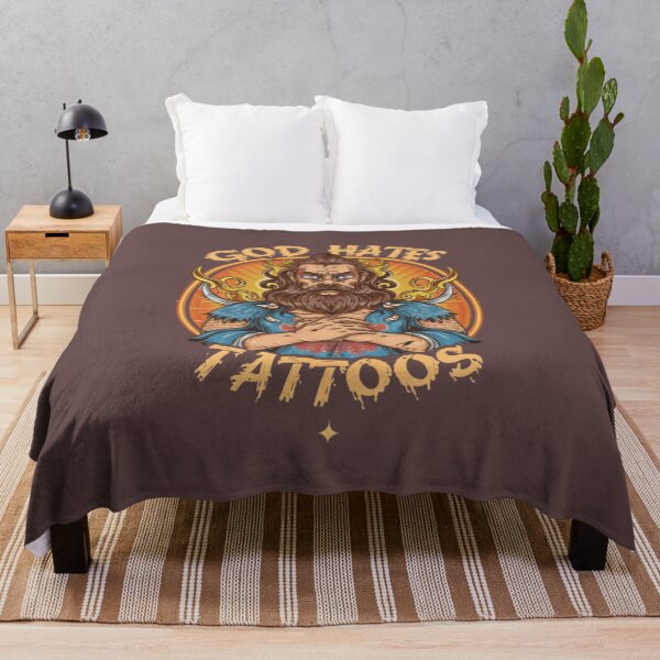 Item preview, God hates tattoos - What Does the Bible Say about Tattoos? designed and sold by Superdealkoeln.