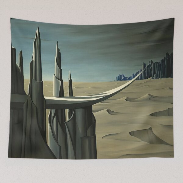 Item preview, danger-construction-ahead-1940 - Kay Sage designed and sold by MARTART9.