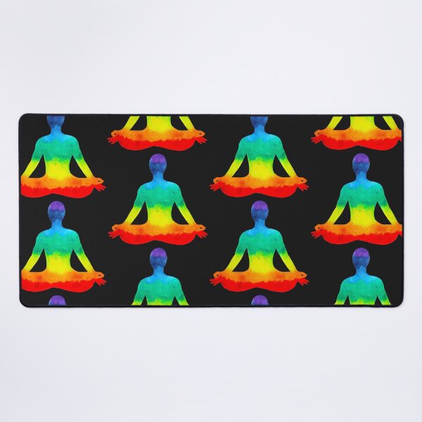 Item preview, Project Kindness - Mindfulness Meditation, Rainbow Yoga pose, lgbtqia designed and sold by abeautifulife.