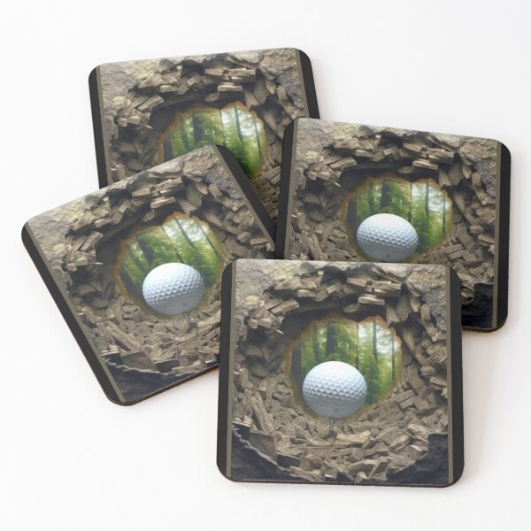 Item preview, 3D Hole Golf Art Surreal designed and sold by MINOSDESIGN.