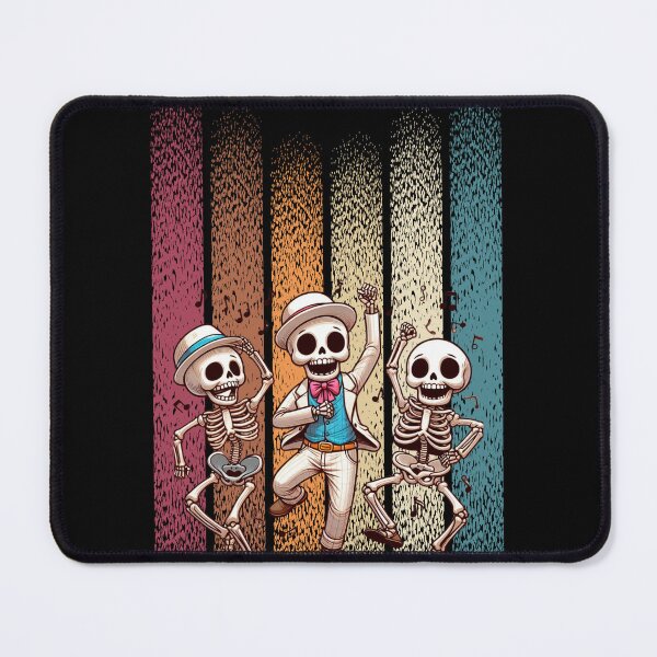 Item preview, dancing preppy skeleton designed and sold by BuyMeifYouLike.