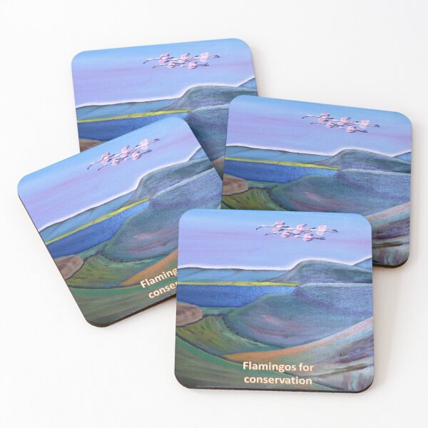 Item preview, Adorable Flamingos for Conservation designed and sold by annenambiro.