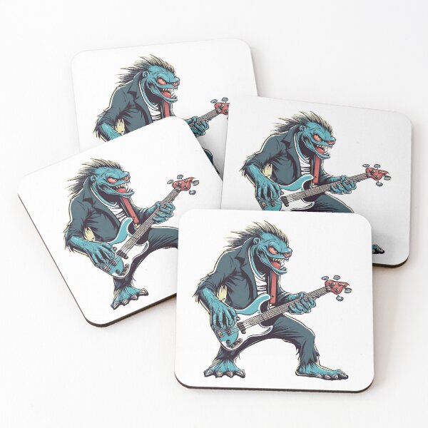 Item preview, ROCK CHUPACABRAS 2  – chupacabras rock – bass chupacabras – bass monster designed and sold by Musicians-world.