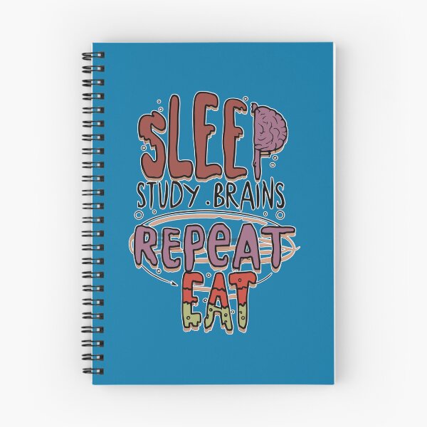 Item preview, Eat Sleep Study Brains Repeat T-Shirts designed and sold by MizoX7.