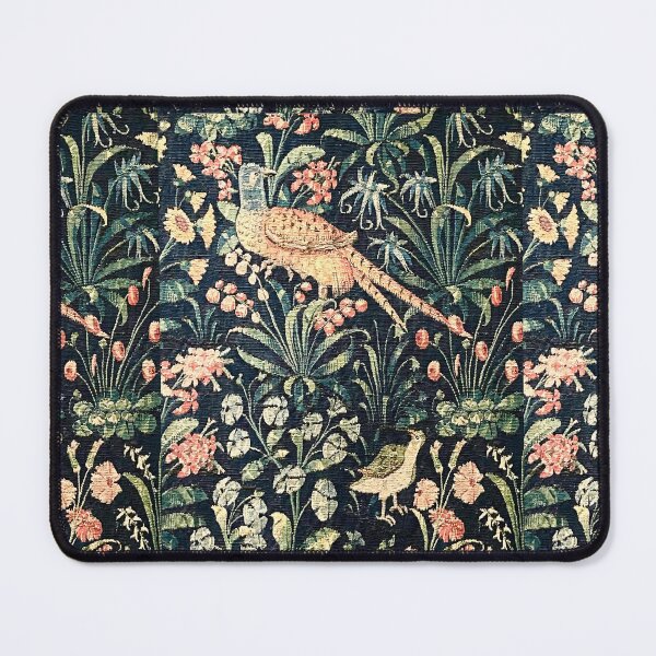 Item preview, Detail of Wild birds in an antique tapestry designed and sold by ricoflinn.