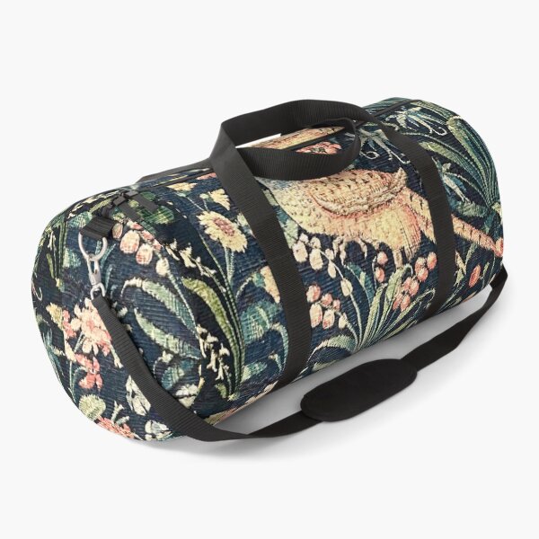 Item preview, Detail of Wild birds in an antique tapestry designed and sold by ricoflinn.