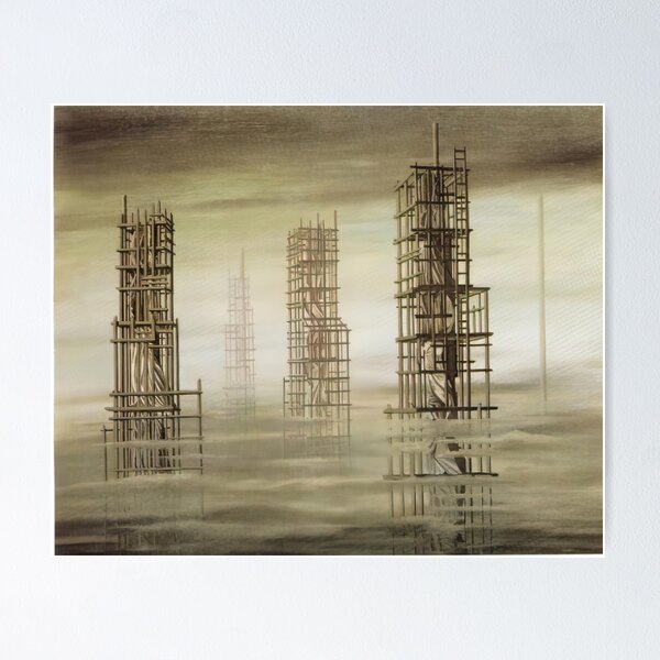 Item preview, tomorrow-is-never-1955 - Kay Sage designed and sold by MARTART9.