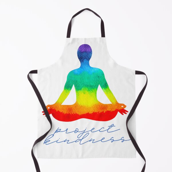 Item preview, Project Kindness - Mindfulness Meditation, Rainbow Yoga pose, lgbtqia designed and sold by abeautifulife.