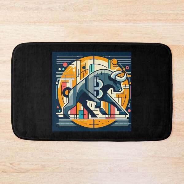 Item preview, Bitcoin Bull Run: Riding the Crypto Wave designed and sold by Mechanical-Artt.