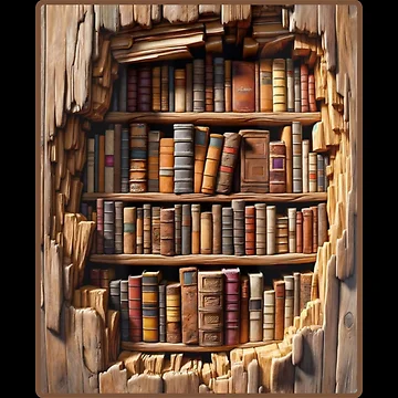 Artwork thumbnail, 3D Inmersion Library Tree by MINOSDESIGN